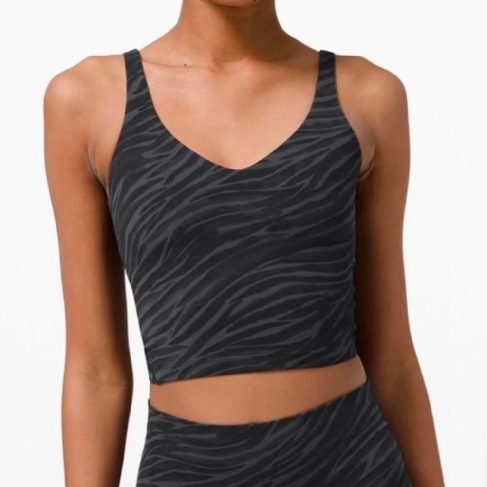 🖤 Lululemon Align Tank Lulu size 4, Zebra 🦓 print! EXCELLENT CONDITION 🖤